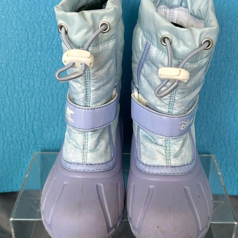 SOREL Disney SlFrozen Elsa Lined Snow Winter Girl's Boots